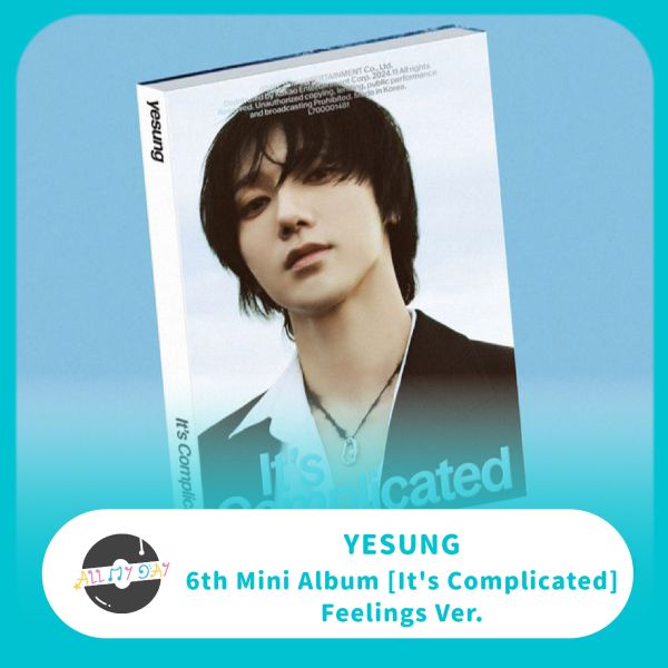 藝聲 YESUNG 迷你六輯《It's Complicated》(Feelings ver.) 藝聲 YESUNG,迷你六輯,It's Complicated,Feelings ver