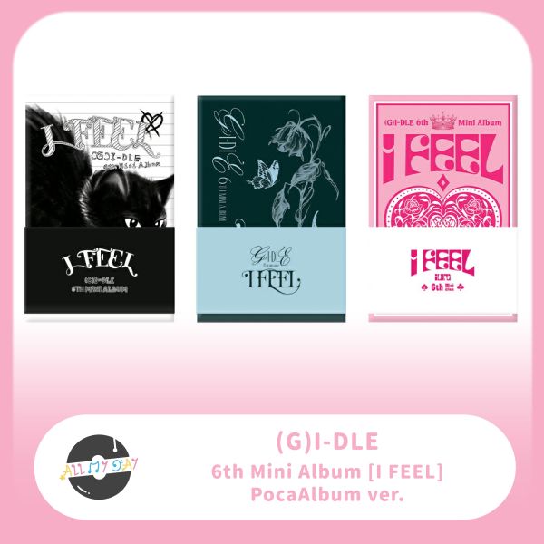 (G)I-DLE 迷你六輯《I FEEL》(PocaAlbum Ver.) (G)I-DLE,迷你六輯,I FEEL,PocaAlbum Ver.