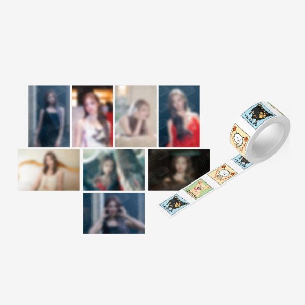 子瑜 TZUYU 明信片+紙膠帶組 [abouTZU] 官方週邊 TZUYU,子瑜,明信片+紙膠帶組,abouTZU,官方週邊