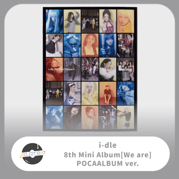 i-dle 迷你八輯《We are》（POCA ALBUM Ver.） i-dle,迷你八輯,We are,Pocaalbum Ver.