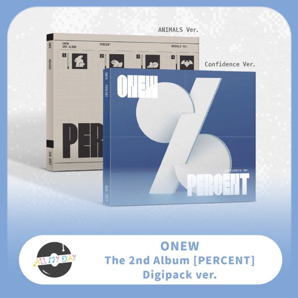 溫流 ONEW 正規二輯《PERCENT》（Digipack ver.）預購 溫流,ONEW,正規二輯,PERCENT,Digipack ver.