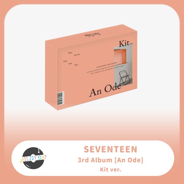 SEVENTEEN 正規三輯《An Ode》(KiT ver.) SEVENTEEN,正規三輯,An Ode,KiT ver.