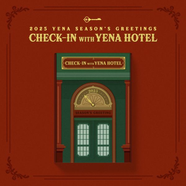 YENA [CHECK-IN WITH YENA HOTEL] 2025官方年曆 代購 YENA,CHECK-IN WITH YENA HOTEL,2025官方年曆