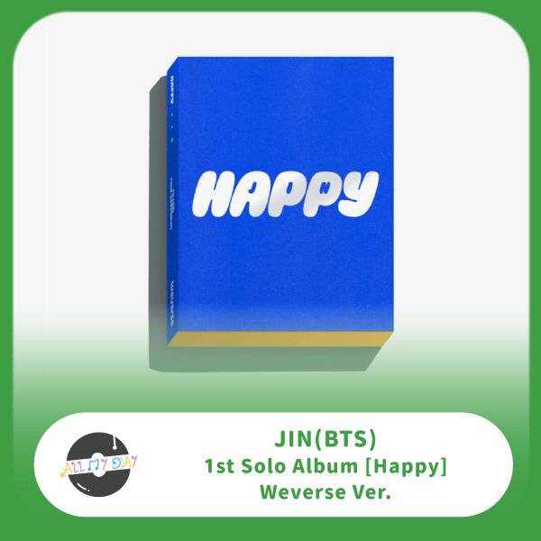 JIN 個人專輯《HAPPY》(Weverse Albums ver) BTS,JIN,個人專輯,HAPPY,Weverse Albums ver