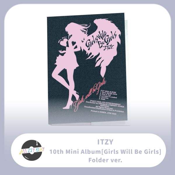 ITZY 迷你十輯《Girls Will Be Girls》（Folder ver.） ITZY,迷你十輯,Girls Will Be Girls,Folder ver.