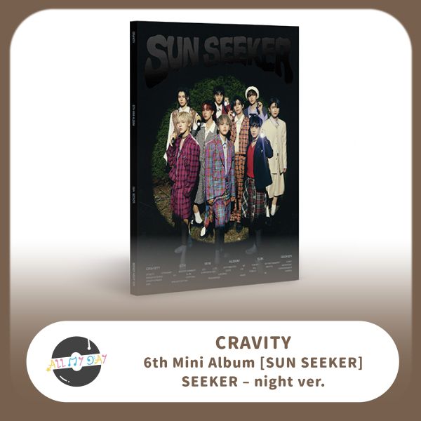 CRAVITY 迷你六輯《SUN SEEKER》(SEEKER – night ver.) CRAVITY,迷你六輯,SUN SEEKER,SEEKER – night ver