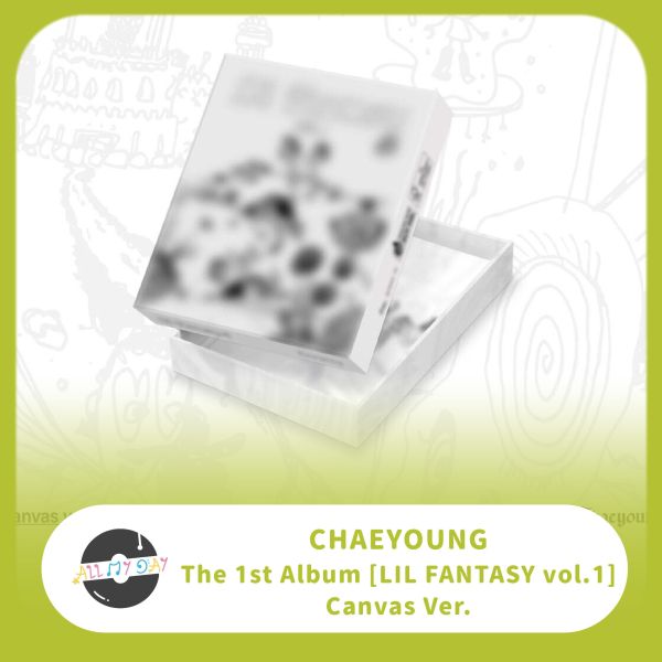 彩瑛 CHAEYOUNG 正規一輯《LIL FANTASY vol.1》（Canvas ver.）預購 彩瑛 CHAEYOUNG,正規一輯,LIL FANTASY vol.1,Canvas ver.
