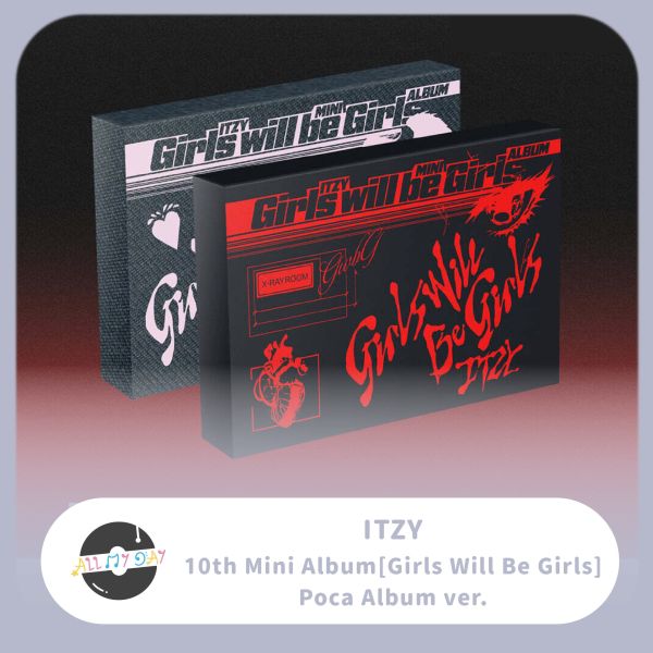 ITZY 迷你十輯《Girls Will Be Girls》（Poca Album ver.） ITZY,迷你十輯,Girls Will Be Girls,Poca Album ver.