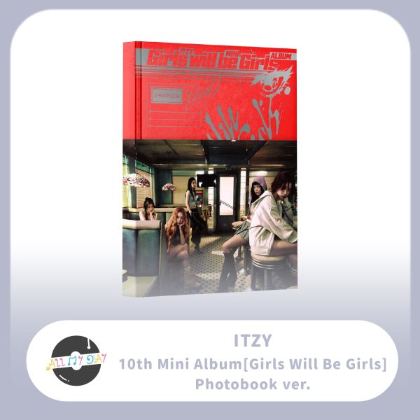 ITZY 迷你十輯《Girls Will Be Girls》（Photobook ver.） ITZY,迷你十輯,Girls Will Be Girls,Photobook ver.