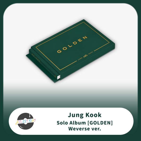 Bts Jung Kook《golden》 Weverse Albums Ver