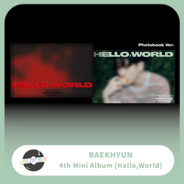 伯賢 BAEKHYUN 迷你四輯《Hello, World》 伯賢,BAEKHYUN,迷你四輯,Hello, World