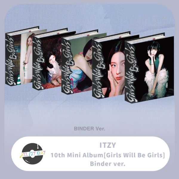 ITZY 迷你十輯《Girls Will Be Girls》（Binder ver.） ITZY,迷你十輯,Girls Will Be Girls,Binder ver.