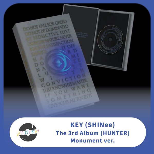 KEY 正規三輯《HUNTER》（Monument ver.）預購 KEY,正規三輯,HUNTER,Monument ver.
