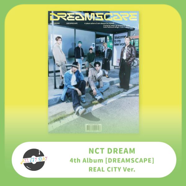 NCT DREAM 正規四輯《DREAMSCAPE》(REAL CITY Ver.) NCT DREAM,正規四輯,DREAMSCAPE,REAL CITY Ver