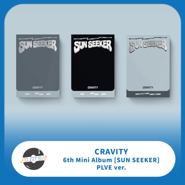 CRAVITY 迷你六輯《SUN SEEKER》(PLVE ver.) (版本隨機) CRAVITY,迷你六輯,SUN SEEKER,PLVE ver,版本隨機