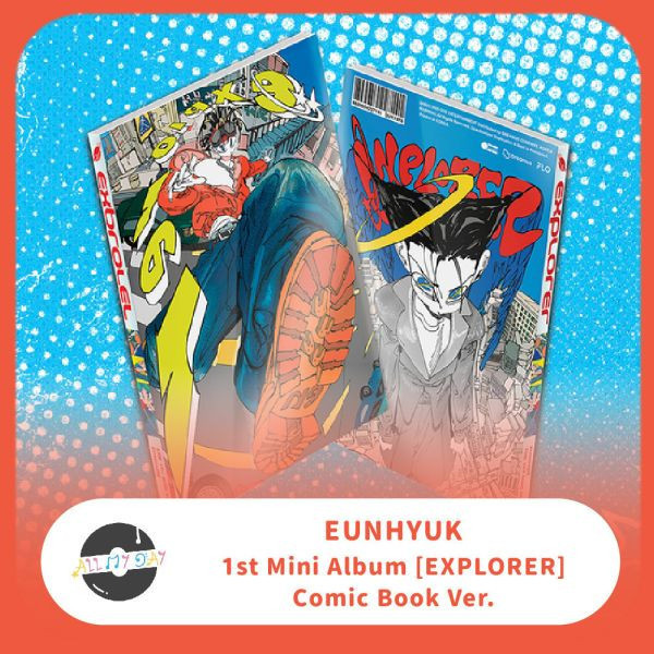 銀赫 EUNHYUK 迷你一輯《EXPLORER》（Comic Book Ver.） 銀赫,EUNHYUK,迷你一輯,EXPLORER,Comic Book Ver