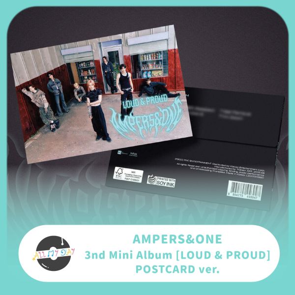 AMPERS&ONE 迷你三輯《LOUD & PROUD》（POSTCARD ver.）預購 AMPERS&ONE,迷你三輯,LOUD & PROUD,POSTCARD ver.
