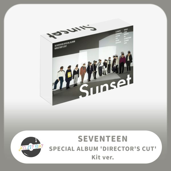 SEVENTEEN 特別專輯《DIRECTOR'S CUT》(KiT ver.) SEVENTEEN,特別專輯,DIRECTOR'S CUT,KiT ver.