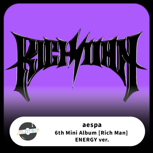 aespa 迷你六輯《Rich Man》（ENERGY ver.）預購 aespa,迷你六輯,Rich Man,ENERGY ver.