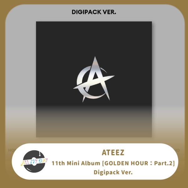 ATEEZ 迷你十ㄧ輯 《GOLDEN HOUR : Part.2》 (Digipack Ver.) ATEEZ,迷你十ㄧ輯,GOLDEN HOUR : Part.2,Digipack Ver