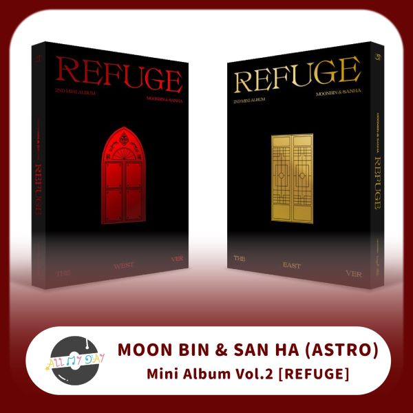 ASTRO MOON BIN & SANHA 迷你二輯《REFUGE》 ASTRO,MOON BIN & SANHA,迷你二輯,REFUGE