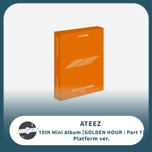 ATEEZ 迷你十輯《GOLDEN HOUR : Part.1 》(Platform ver.) ATEEZ,迷你十輯,GOLDEN HOUR : Part.1,Platform ver.