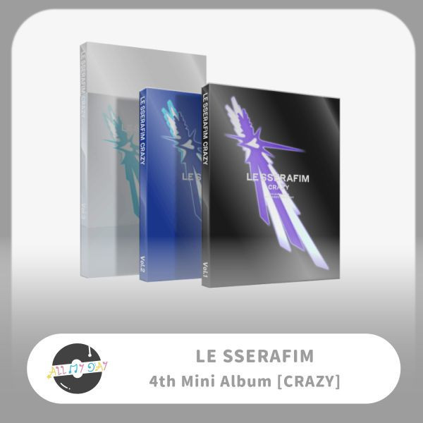 LE SSERAFIM 迷你四輯《CRAZY》 LE SSERAFIM,迷你四輯,《CRAZY》