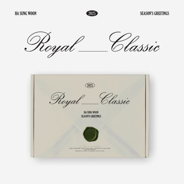 河成雲 HASUNGWOON [ROYAL CLASSIC] 2025官方年曆 代購 ~ 11/30 河成雲,HASUNGWOON,ROYAL CLASSIC,2025官方年曆,代購