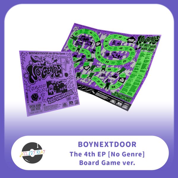 BOYNEXTDOOR 單曲四輯《No Genre》（Board Game ver.） BOYNEXTDOOR,單曲四輯,No Genre,Board Game ver.