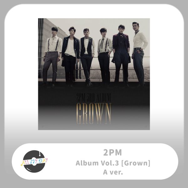 2PM 正規三輯《GROWN》 2PM,正規三輯,GROWN