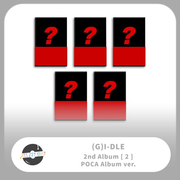 (G)I-DLE 正規二輯《2》(POCAALBUM ver.) (G)I-DLE,正規二輯,2,POCAALBUM ver