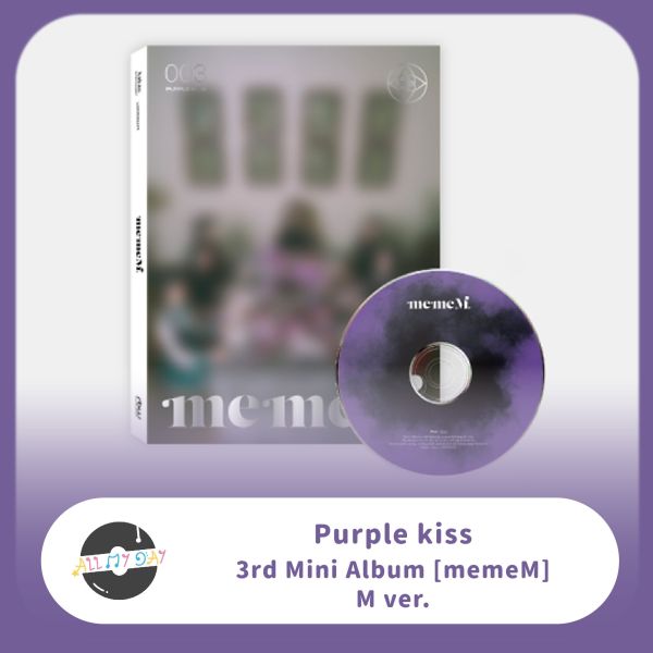 Purple kiss 迷你三輯《memeM》(M ver.) Purple kiss,迷你三輯,memeM