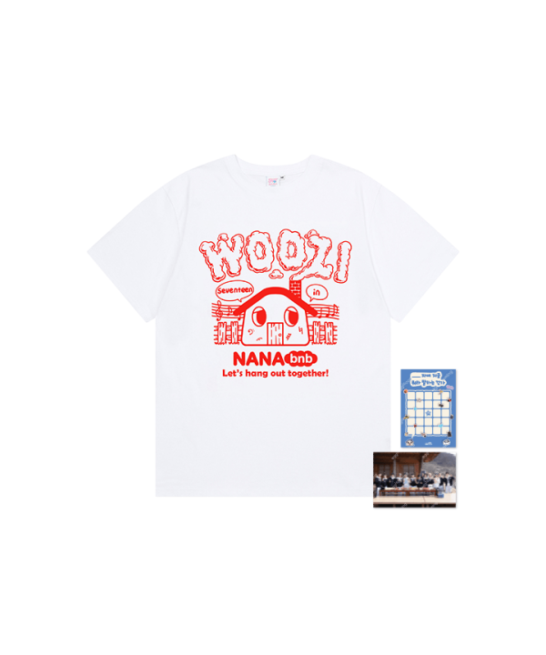 SEVENTEEN T-Shirt WOOZI [ NANA bmb ] 官方週邊 代購～6/18 SEVENTEEN,T-Shirt,WOOZI,NANA bmb,官方週邊
