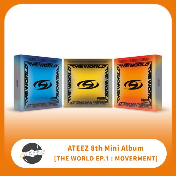 ATEEZ 迷你八輯《THE WORLD EP.1 : MOVEMENT》 ATEEZ,迷你八輯,THE WORLD EP.1 : MOVEMENT