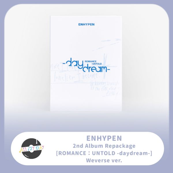 ENHYPEN 正規二輯後續《ROMANCE : UNTOLD -daydream-》(Weverse ver.) ENHYPEN,正規二輯後續,ROMANCE : UNTOLD -daydream-,JAPAN Edition