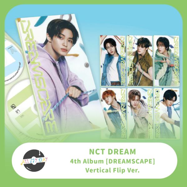 NCT DREAM 正規四輯《DREAMSCAPE》(Vertical Flip Ver.) NCT DREAM,正規四輯,DREAMSCAPE,Vertical Flip Ver.