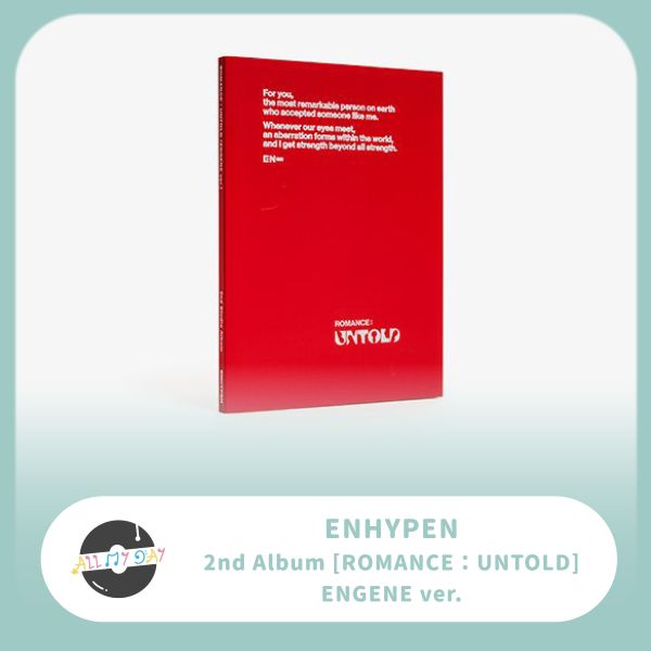 ENHYPEN 正規二輯《ROMANCE : UNTOLD》(ENGENE ver.) ENHYPEN,正規二輯,ROMANCE : UNTOLD,ENGENE ver.,