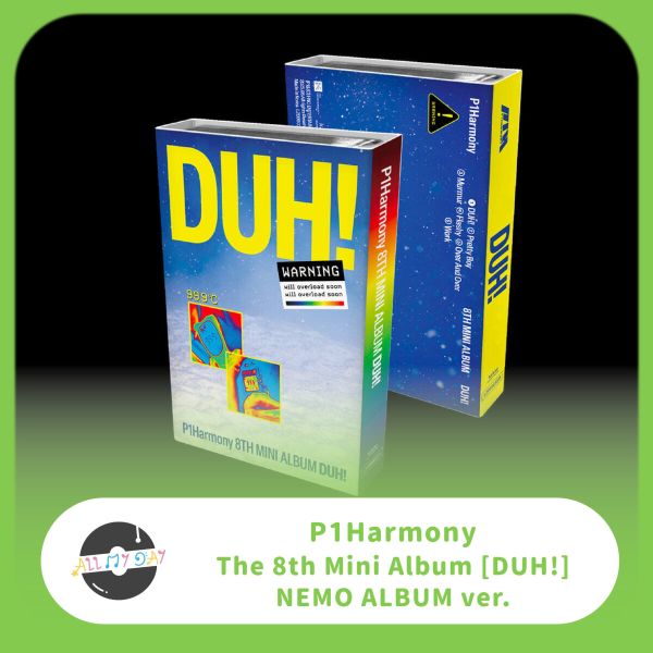 P1Harmony 迷你八輯《DUH!》（NEMO ALBUM ver.） P1Harmony,迷你八輯,DUH!,NEMO ALBUM ver.