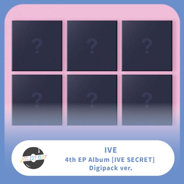 IVE 單曲四輯《IVE SECRET》（Digipack ver.）預購 IVE,單曲四輯,IVE SECRET,Digipack ver.