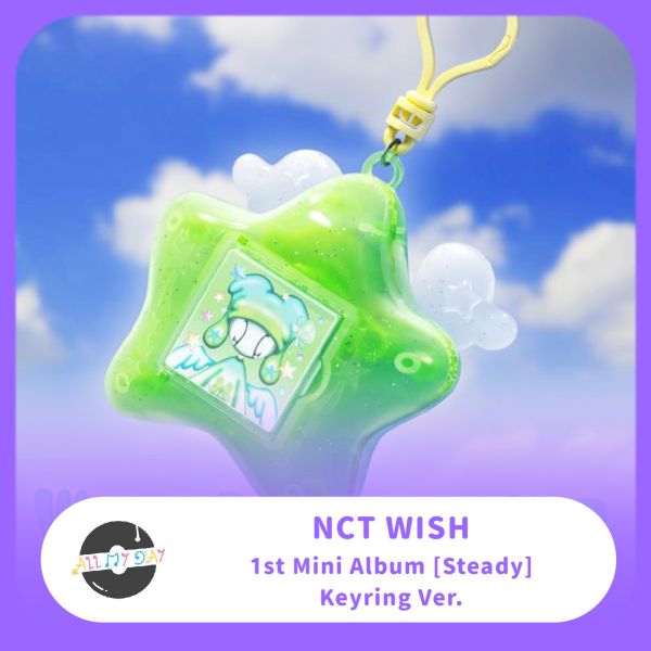 NCT WISH 迷你一輯《Steady》(Keyring Ver.) NCT WISH,迷你一輯,Steady,Keyring Ver.
