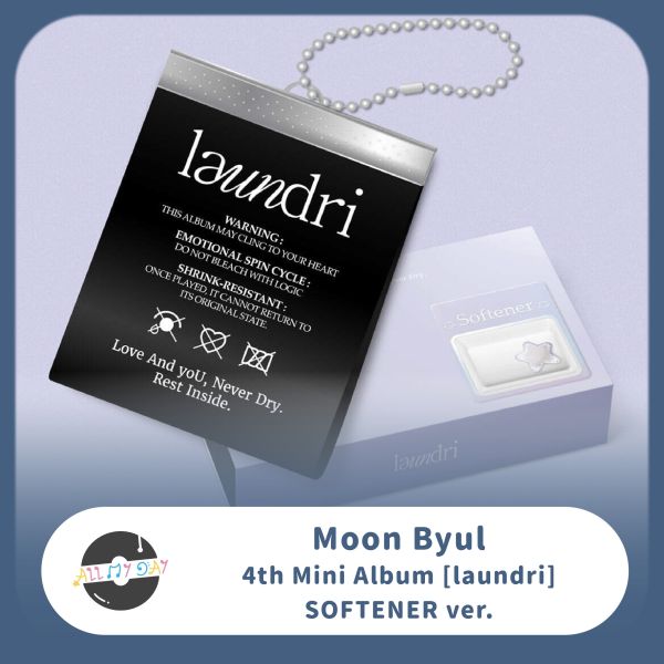 玟星 Moon Byul 迷你四輯《laundri》（SOFTENER ver.）預購 玟星,Moon Byul,迷你四輯,laundri,SOFTENER ver.