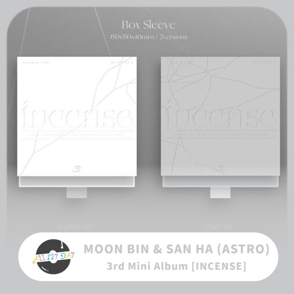 ASTRO MOON BIN & SANHA 迷你三輯《INCENSE》 ASTRO,MOON BIN &SANHA,迷你三輯,INCENSE