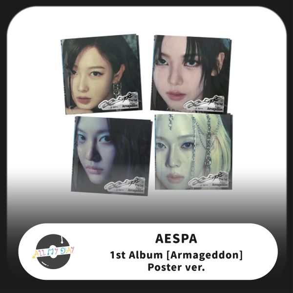 aespa 正規一輯《Armageddon》(Poster ver.) aespa,正規一輯,Armageddon,Poster ver