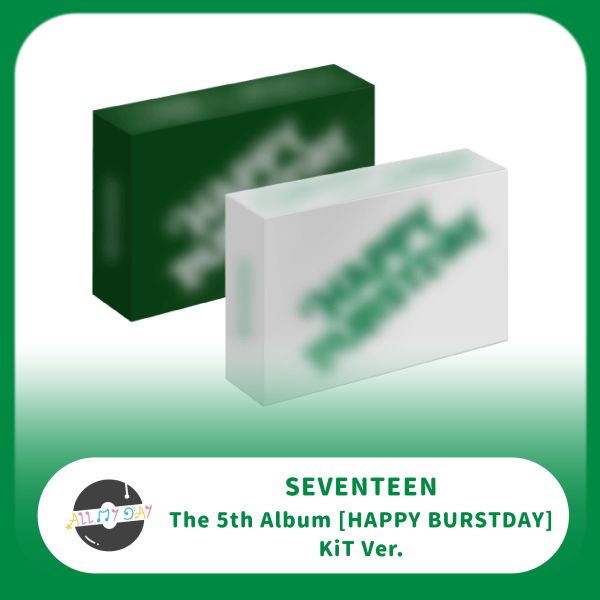 SEVENTEEN 正規五輯《HAPPY BURSTDAY》（KiT ver.）預購 SEVENTEEN,正規五輯,HAPPY BURSTDAY,KiT ver.