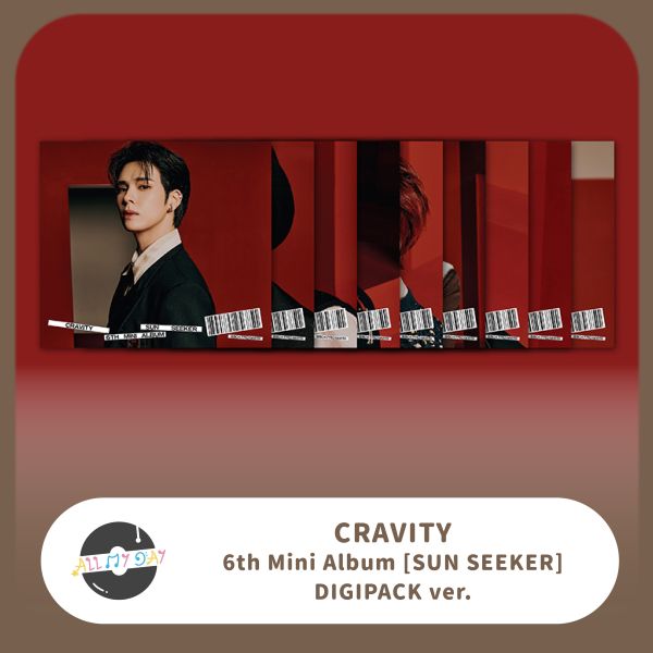 CRAVITY 迷你六輯《SUN SEEKER》(DIGIPACK ver.) CRAVITY,迷你六輯,SUN SEEKER,DIGIPACK ver.