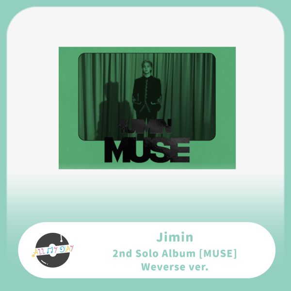 智旻 BTS JIMIN 個人二輯 [ MUSE ] (Weverse Albums ver.) JIMIN,第二張個人專輯,MUSE,Weverse Albums ver.