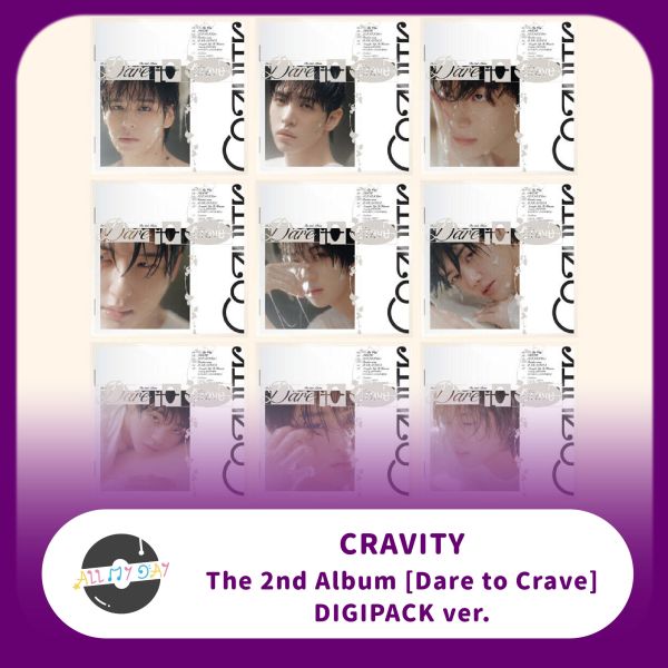 CRAVITY 正規二輯《Dare to Crave》（DIGIPACK ver.） CRAVITY,正規二輯,Dare to Crave,DIGIPACK ver.