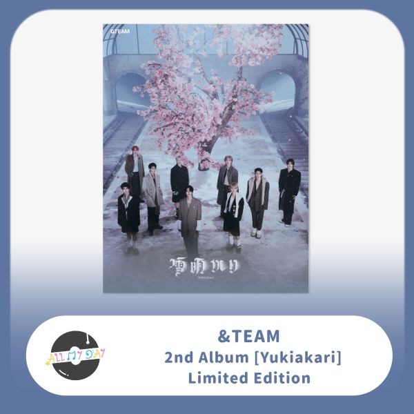 &TEAM  正規二輯《Yukiakari》(Limited Edition) 預購～12/14 &TEAM,正規二輯,Yukiakari,Limited Edition,預購