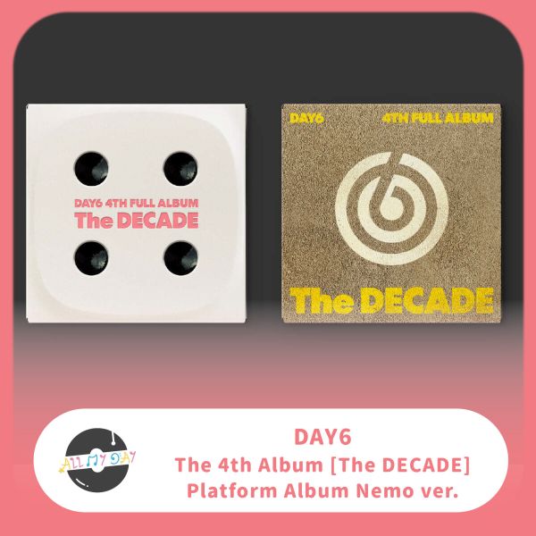 DAY6 正規四輯《The DECADE》（Platform Album Nemo ver.）預購 DAY6,正規四輯,The DECADE,Platform Album Nemo ver.