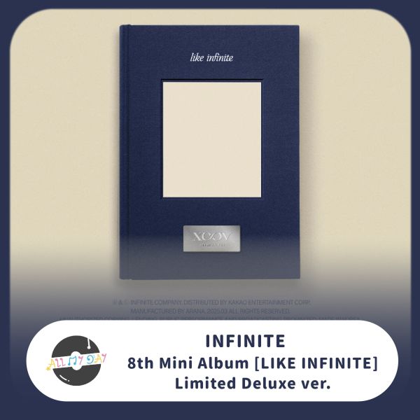 INFINITE 迷你八輯《LIKE INFINITE》（Limited Deluxe ver.） INFINITE,迷你八輯,LIKE INFINITE,Limited Deluxe ver.